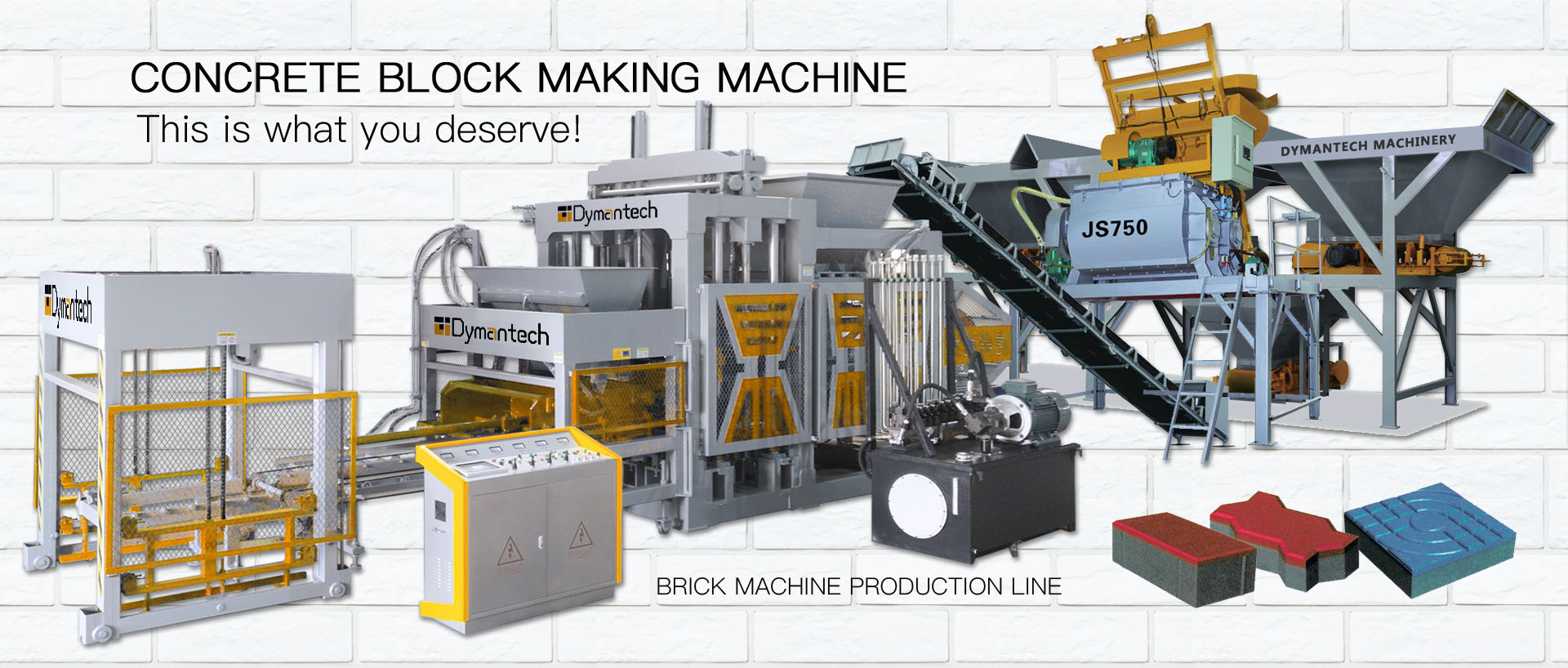 concrete block machine suppliers