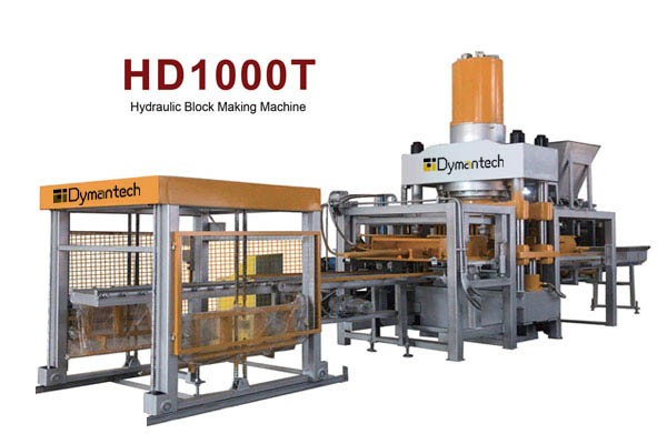 1000T hydraulic press block making machine
